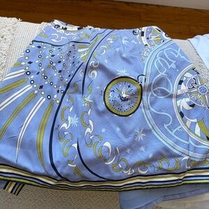 EMILIO PUCCI graphic-print A-line skirt